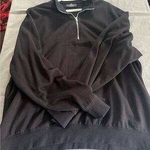 H&M Black Zip Up Sweater